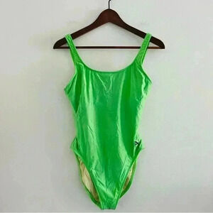 Vintage 1990’s  Nautica One Piece Swimsuit Neon